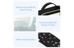 China Toiletry Bag with Handle Large Opening Clear Toiletry Bags Fit Carry-on supplier