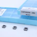CCMT06 CCMT09 CCMT12 Carbide Turning Insert Positive Insert with 3MU Semi-finish Chipbreaker Hardness HRA91.8 for sale