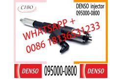 China Diesel Fuel Injector 095000-0800 For Komatsu PC450-7 WA470-5 supplier