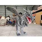 Lighting Effects Animatronic Dragon Costume With Feather And Wings