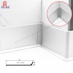 2.7m Powder Coated Aluminium Skirting Waterproof For Kitchen for sale