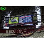 high brightness p10 large stadium led display  to broadcast sports video for sale