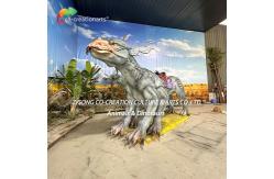 China Ridable Animatronic Monster Ride: Dynamic Motion & Silver-Beast Design For Adventure Parks supplier