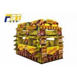 Easy Assembling Cardboard Pallet Display Double Side Portable 4C Offset Printing