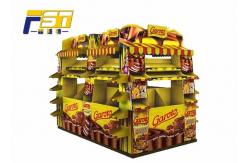 China Easy Assembling Cardboard Pallet Display Double Side Portable 4C Offset Printing supplier