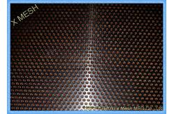 China Stainless Steel Perforated Metal Sheet For Ceiling / Filtration Slot Hole Shape supplier