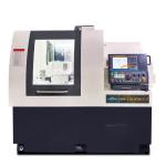 Popular 2 Spindle Cnc Lathe Turning Machine Cnc Swiss Style Lathe Sm385 5 Axis for sale