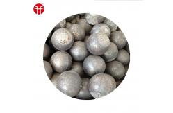 China Zinc Mines And Copper Mines Cast Steel Grinding Ball HRC45 - 65 Cr10-15% supplier