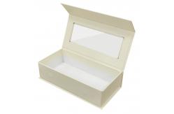 China Matt Lamination Custom Jewel Wedding Ring Packaging Magnetic Boxes with Inserts supplier
