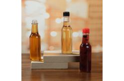 China Wholesale 8 Oz 12 Oz 16 Oz  Sauce Glass Bottles  With Screw Cap supplier