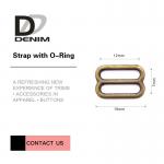Silver / DTM Bra Strap Adjuster , Metal Bra Strap Hooks Nickel Free for sale
