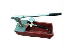 China 2.5MPA Manual Pressure Test Pump With Brass Pump Body Steel Water Tanks supplier