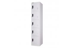 China Cyber Lock Five Door Steel Locker Metal Employee Locker Gym Locker supplier
