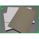 1.2mm Recyclable Greyboard With Laminate White Paper One Side For books
