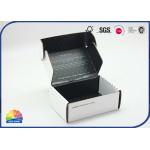 Custom Printing Corrugated Mailer Box Portable Flat Pack Shoe Shipping Boxes for sale
