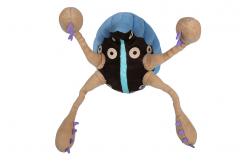 China Lovely Soft Plush Stuffed Animals Spider Shape Embroidery Logo With Long Legs supplier