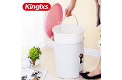 China 11 Liter Waste Plastic Pedal Plastic Dustbin With Foot Pedal supplier