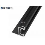 Black Color Anodised Aluminum Solar Panel Frame Screw Joint / Corner Key Joint for sale