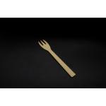 Natural Plain Moso Bamboo Disposable Forks 137mm for Party picnics for sale