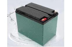 China 12v 50ah Lifepo4 Cell Pack Rechargeable Waterproof Boat Rv Outdoor Camping Battery supplier