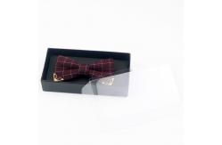 China Gift Storage Bow Tie Packaging Box with Clear Window Luxury Custom Printing supplier