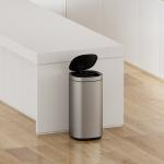 Battery Powered Household 40L Motion Sensor Trash Bin with Stainless Steel Material and Automatic Function for sale