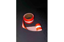 China Red Reflective Webbing For Sale Green Reflective Tape Strap supplier
