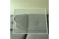 China Library 600*600 Aluminium Ceiling Panel Lay On Expanded Mesh Ceiling System supplier
