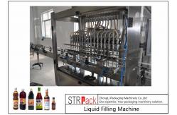 China 16 Nozzles Automatic Linear Liquid Filling Machine , Plastic Bottle filling machine supplier