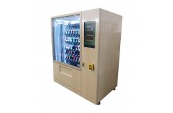 China Touch Screen Bread Yoghurt Vending Machine With Automatic Report Function supplier