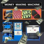 Hydraulic Rubber Mold Vacuum Vulcanizing Press Machine Semi Automatic for sale