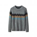 knitted Men'S Sweaters Smart Casual Jumpers Regular Sleeve Style Odorless