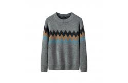 China knitted Men'S Sweaters Smart Casual Jumpers Regular Sleeve Style Odorless supplier