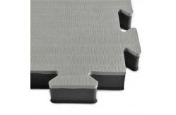 China Tatami Design 1x1meter 40mm Judo Gym Foam Mat Black And Grey supplier