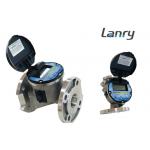 Home Ultrasonic Liquid Flow Meter / Residential Water Meter For Big Size Pipe for sale
