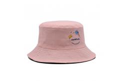 China Double sided Bucket hat travel custom logo activity embroidered sunshade sunscreen basin hat supplier