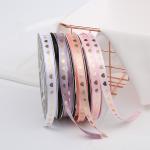 Glitter Polyester Gift Wrap Ribbon Waterproof for Birthday Gift for sale