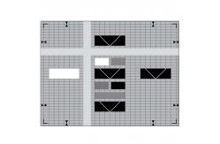 China Reflective Ikegami Set Up Test Chart Sineimage YE0185 supplier