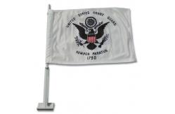 China Outdoor Automotive Window Flags 11x18 Inch And Bracket Flag On Car Window supplier