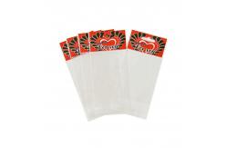 China Custom Printed Opp Header Bag Self Adhesive Seal With Display Hang Hole supplier
