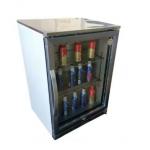 China Small Bar Upright Glass Door Freezer 108L 2 To 8 Degree for sale