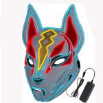 Fox Drift Halloween LED Face Mask Light Up For Cosplay Game Party for sale