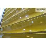 Wave Shaped Terracotta Wall Panels Non - Flammable For Architectural Construction for sale