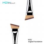 OEM Synthetic Hair Metal Ferrule Makeup Kabuki Brush for sale