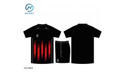 China Customizable Football Jersey with Maximum Comfort Lightweight and Durable 100% Polyester Fabric supplier
