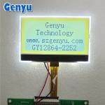2.48 Inch Graphic LCD Display 128x64 Pixels STN Yellow-green With White Backlight for sale