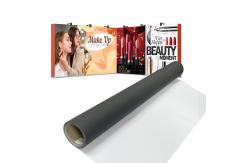 China 100% Polyester Fabric Canvas 260gsm Black Back Blockout For Advertising Exhibition supplier