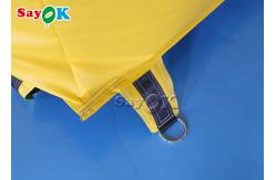 China Square Inflatable Lifesaving Pad Yellow Water Lifesaving Equipment supplier