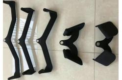China 35mm diameter Black Rubber Coated Gym Grip Handles Pulling Exercises supplier