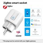 EU Plug Tuya Remote Power Socket Life APP Intelligence Remote Light Socket